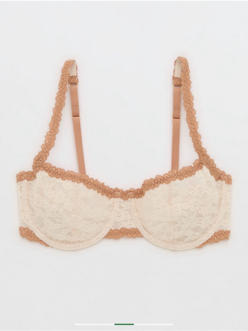 Aerie Show Off Vintage Lace Unlined Balconette Bra